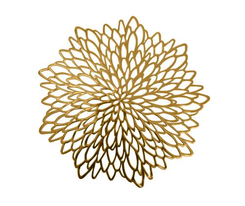 Lauamatt FIORE, D38cm, kuldne