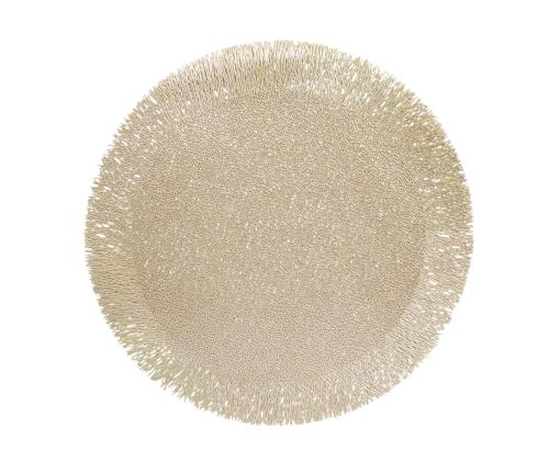 Lauamatt GLAM D38cm, kuldne