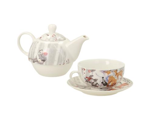 Kann tassiga MIA SNOW 400/250ml, kinkekarbis