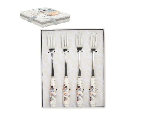 Kahvlid MIA SNOW 15cm 4tk kinkekarbis