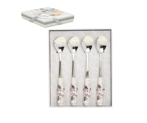 Lusikad MIA SNOW 15cm 4tk kinkekarbis