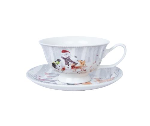 Tass/alustaldrik MIA SNOW 180ml kinkekarbis