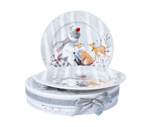 Taldrikud MIA SNOW 2tk D19cm, kinkekarbis