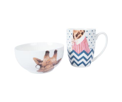 Kruus+kauss POPPY komplekt, mix