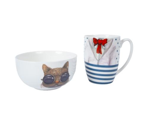 Kruus+kauss POPPY komplekt, mix