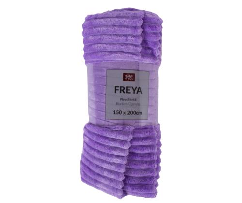 Pleed FREYA 150x200cm, lavendlililla