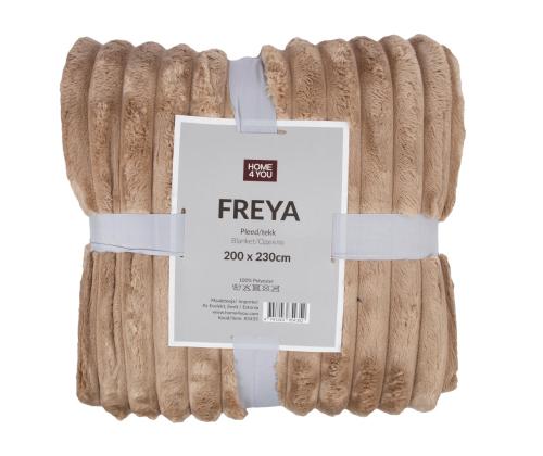 Pleed FREYA XL 200x230cm, beež