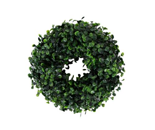 Pärg BUXUS GREENLAND D18cm, roheline kunstlill