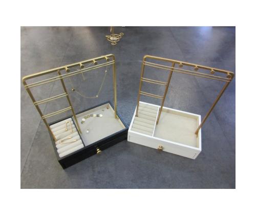 Ehete hoidja LARA, sahtliga, must