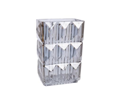 Vaas AVRIL 13x8xH19cm, hõbedane