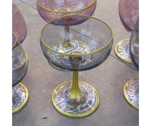 Pokaal HAVANA D10xH12,5cm "Coupe", hall klaas