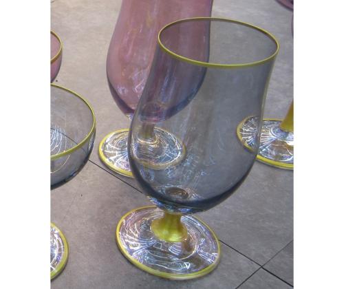 Pokaal HAVANA D6xH17cm "Hurricane", hall klaas