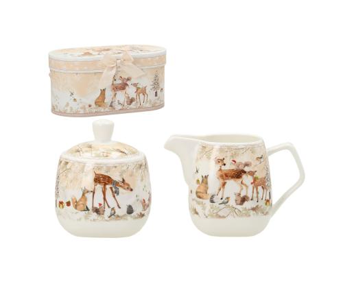 Suhkrutoos ja koorekann MIA DEER kinkekarbis