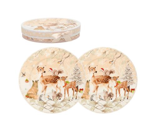 Taldrikud MIA DEER 2tk D19cm, kinkekarbis