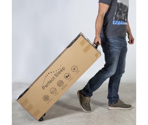 Vedrumadrats HARMONY DUO 160x200xH27cm, kahepoolne, rullpakendis