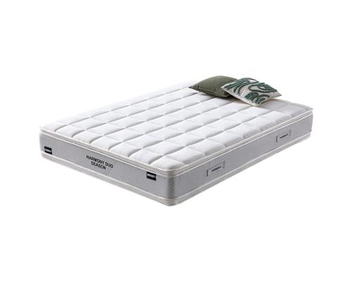 Vedrumadrats HARMONY DUO SEASON 160x200xH29cm, kahepoolne, rullpakendis