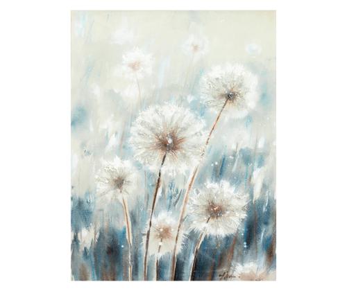 Õlimaal 60x80cm, lendlevad võililled