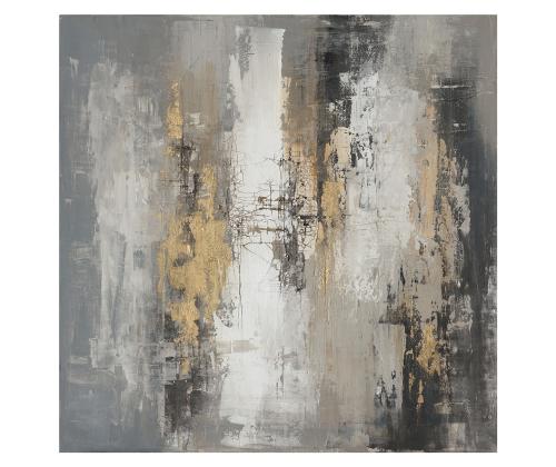 Õlimaal 120x120cm, abstraktne hommik