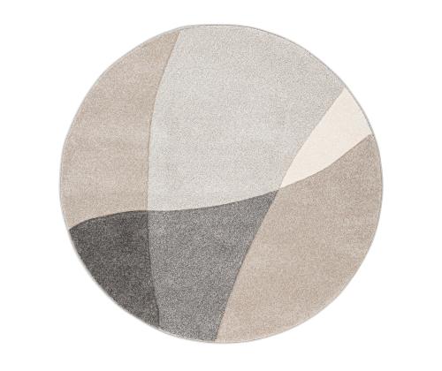 Vaip DIXIE CARVED-1, D160cm, hall/beež