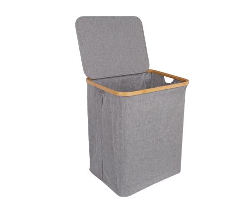 Pesukast MAX GREY 45x36xH54cm, helehall