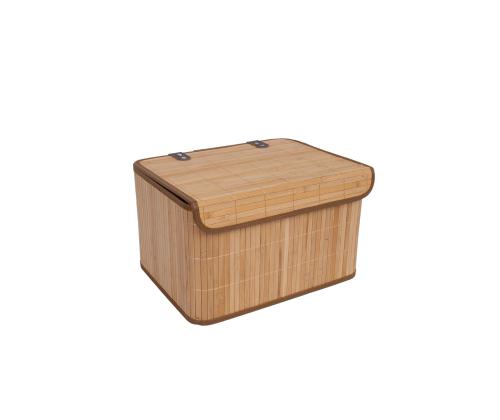 Kast MAX BAMBOO 28x20xH18cm, kaanega, bambusest