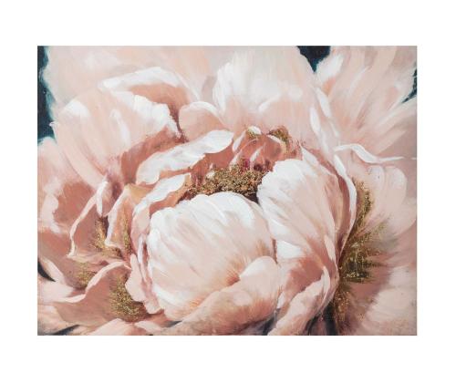 Õlimaal 75x100cm, roosa lill