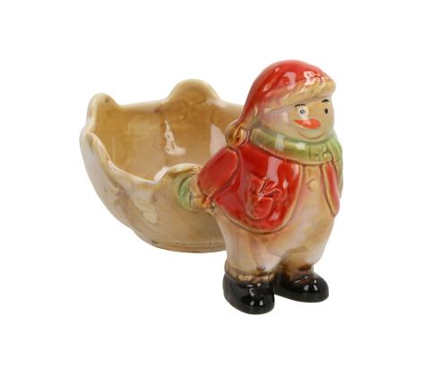 Dekoratsioon AMY SNOWMAN 20x13x13cm