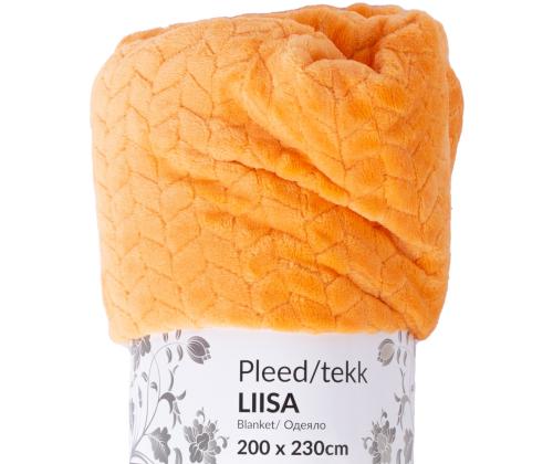 Pleed LIISA XL, 200x230cm, heleoranþ