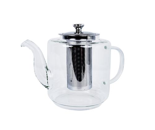 Teekann MANON 1.5L sõelaga, hõbedane