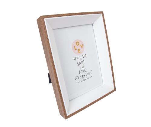 Pildiraam DECOR, 13x18cm, valge/puit