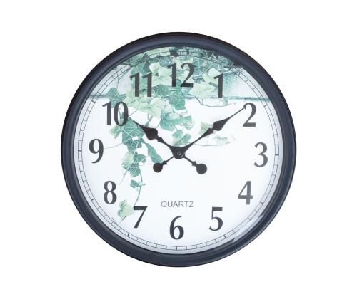 Seinakell BARRY D40cm, must/roheline taim