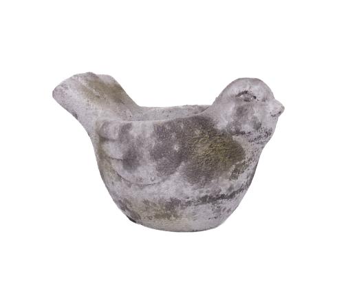 Lillepoti ümbris STONE 22x13,5xH14cm, lind