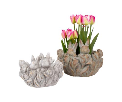 Lillepoti ümbris FLOPSY 19x18,5xH14cm, pesa
