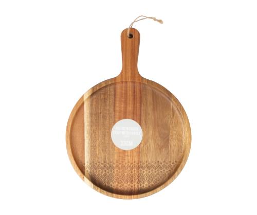 Alus ETNO WOOD 33x24cm, akaatsia