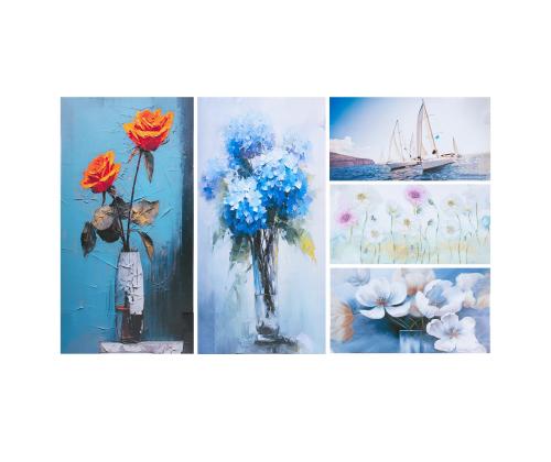 Seinapilt PICTURE LAND 20x40cm, trükitud, mix