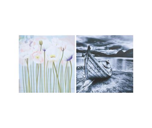 Seinapilt PICTURE LAND 25x25cm, trükitud, mix