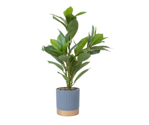 Kunsttaim GREENLAND H40cm, roheline leht