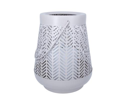 LED-latern WINGS GLENN D15xH18cm beež, taimer 6h