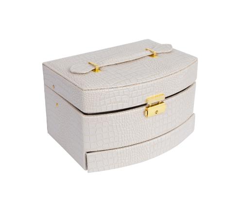 Ehtekarp SEZANE LUX 21,5x15,5x13cm, valge