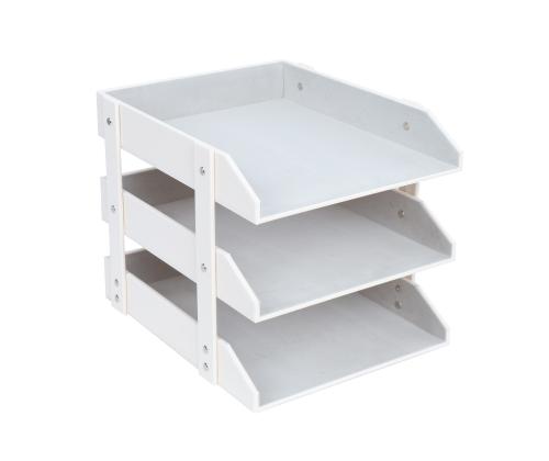 Dokumendiriiul WILMA 28x35xH27cm, valge