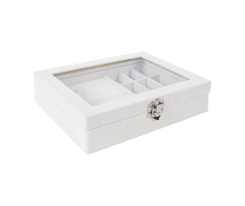 Ehtekarp SEZANE 20x15x4,5cm, valge