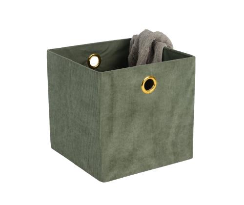 Kast LIDO LEO 30x30xH30cm, roheline velvet