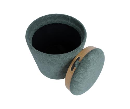 Tumba/laud HIRO D34,5xH37cm, roheline, panipaigaga