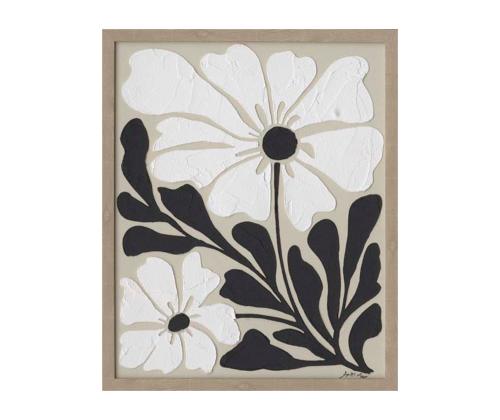 Maal raamiga 40x50cm, lilled 1