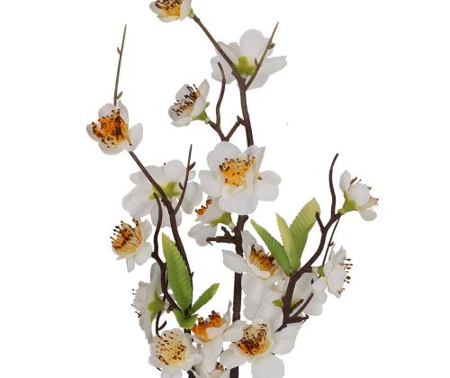 Kunstoks IN GARDEN H47cm, valge virsikuõis