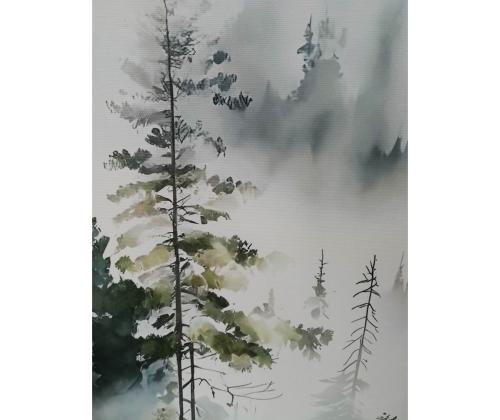 Seinapilt WALLY 45x60cm, udune mets