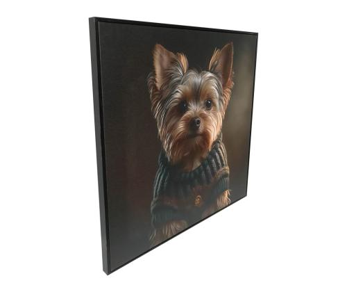 Seinapilt WALLY 50x50cm, väike koer