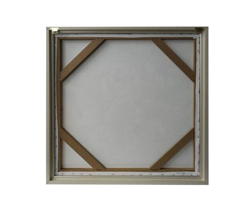 Seinapilt WALLY 60x60cm, valged õied