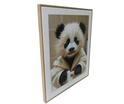 Seinapilt WALLY 40x50cm, panda beebi