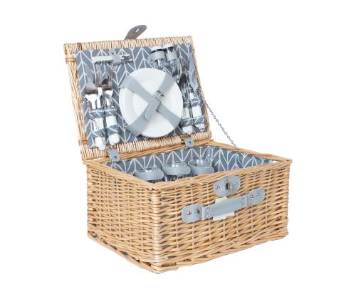 Piknikukorv GINO 4-le 40x30xH20cm